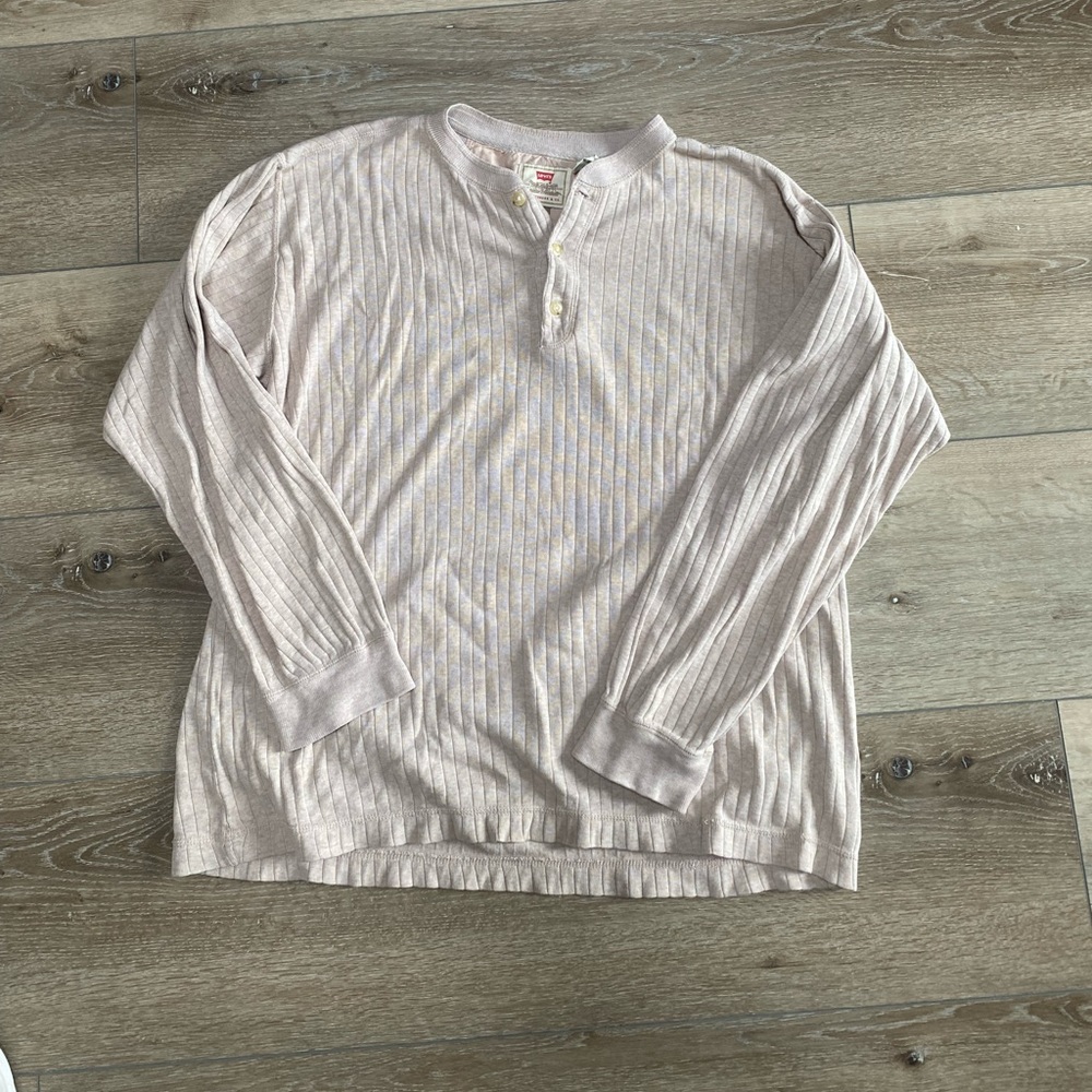 Levi’s Mens Long Sleeve Henley Shirt